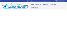 Tablet Screenshot of longislandwindowwashingpowerwashing.com